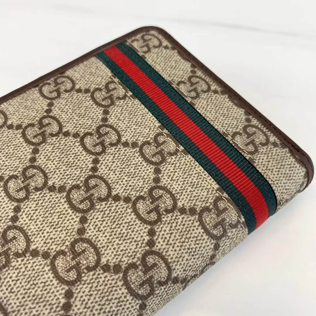 Gucci GG Supreme  Zip Around Wallet 291105