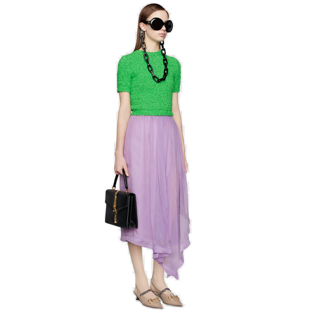 Gucci Cotton Bouclé Top 613884