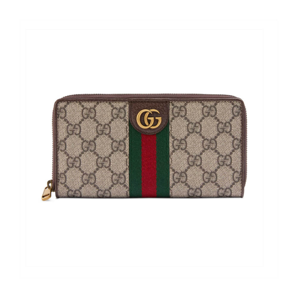 Gucci Zip Around Wallet With Three Little Pigs 557696