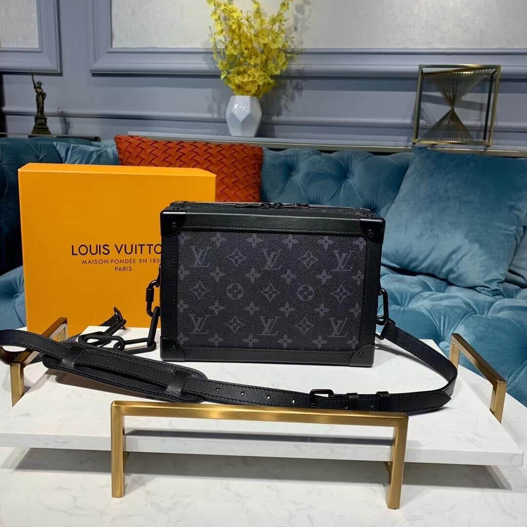 Louis Vuitton Monogram Eclipse Canvas Soft Trunk M44478