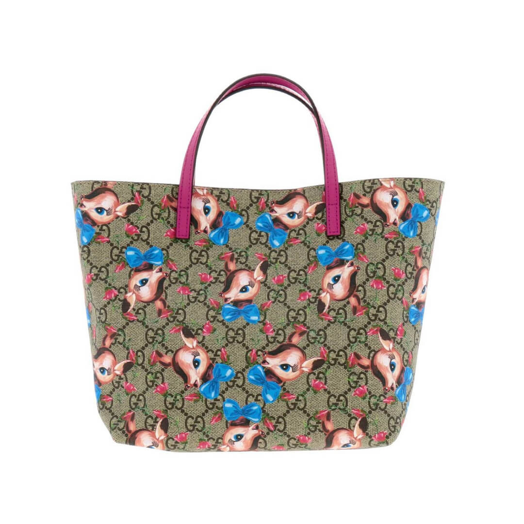 Gucci Childrens GG Deer Tote 410812