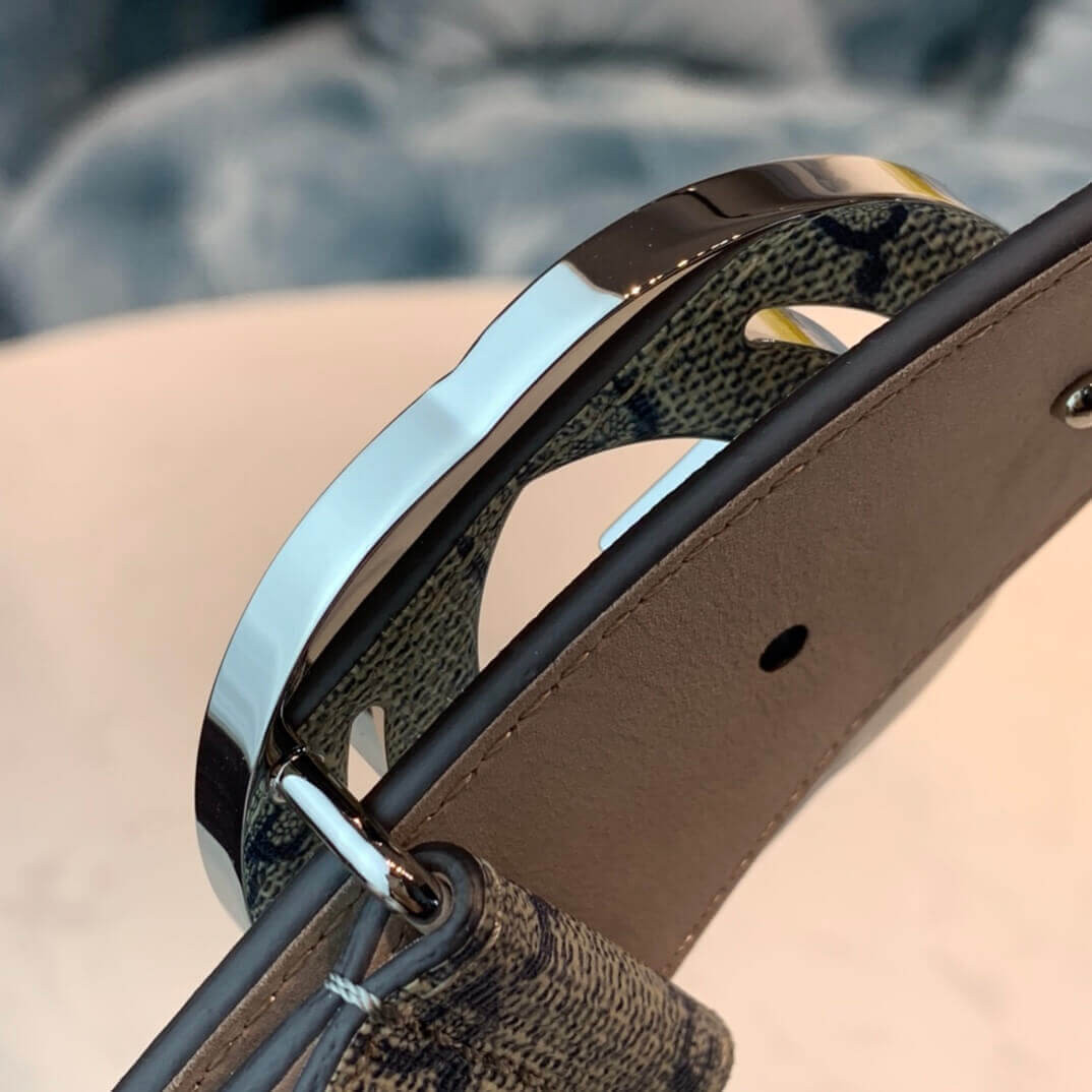 Gucci GG Supreme Belt With G Buckle 411924