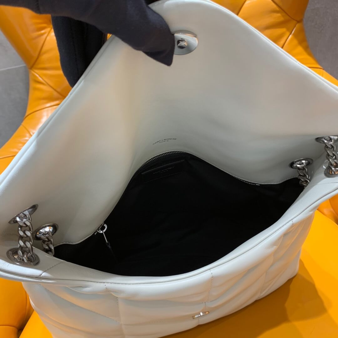 Saint Laurent Loulou Puffer Medium Bag In Quilted Lambskin 577475