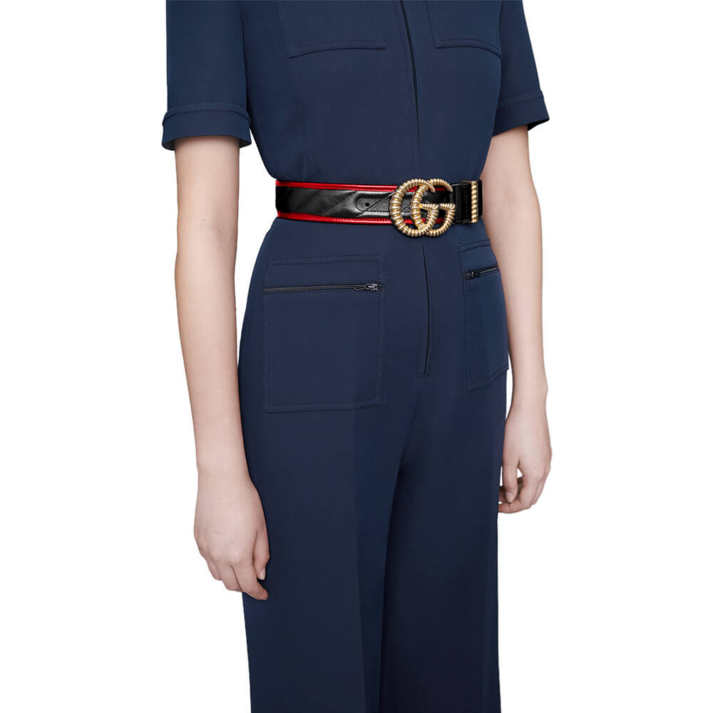 Gucci Belt With Torchon Double G Buckle 576202