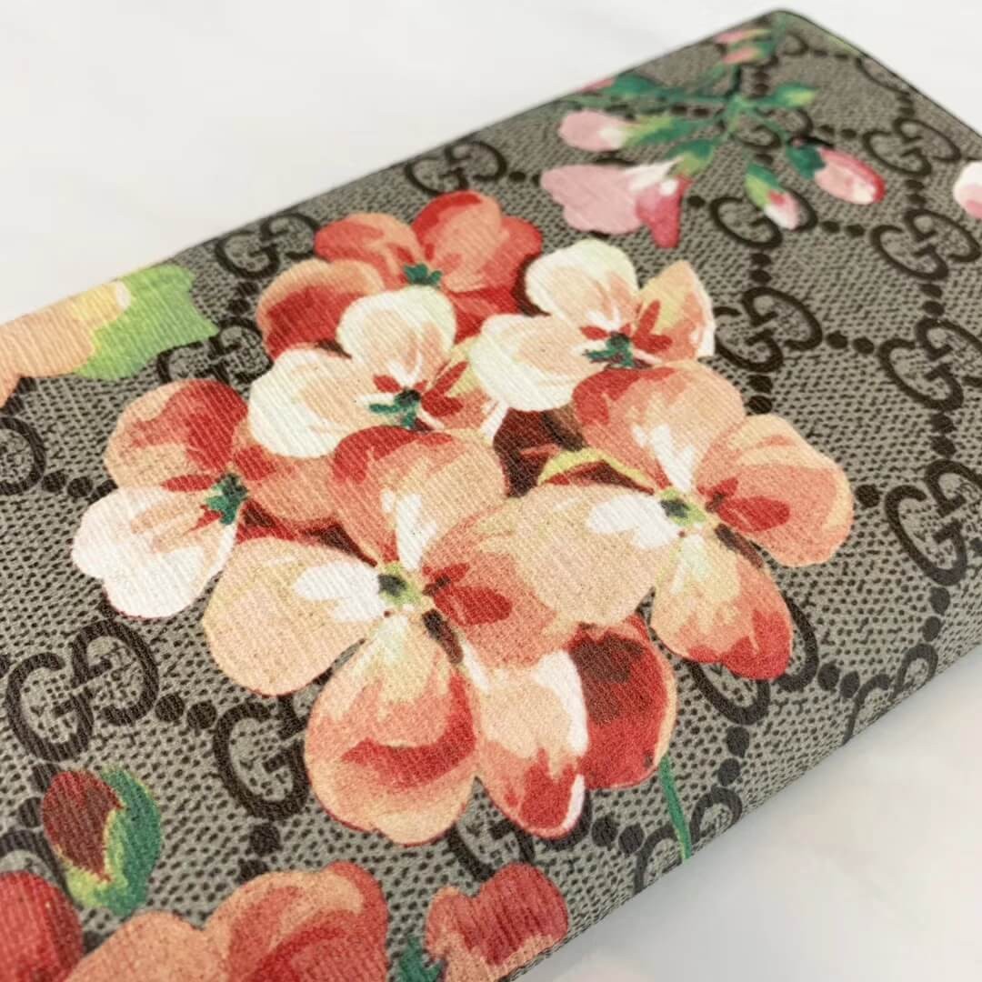 Gucci GG Blooms Continental Wallet 404070