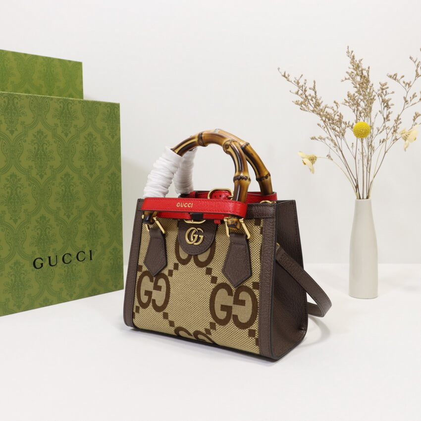 Gucci Diana Jumbo GG Mini Tote Bag 655661