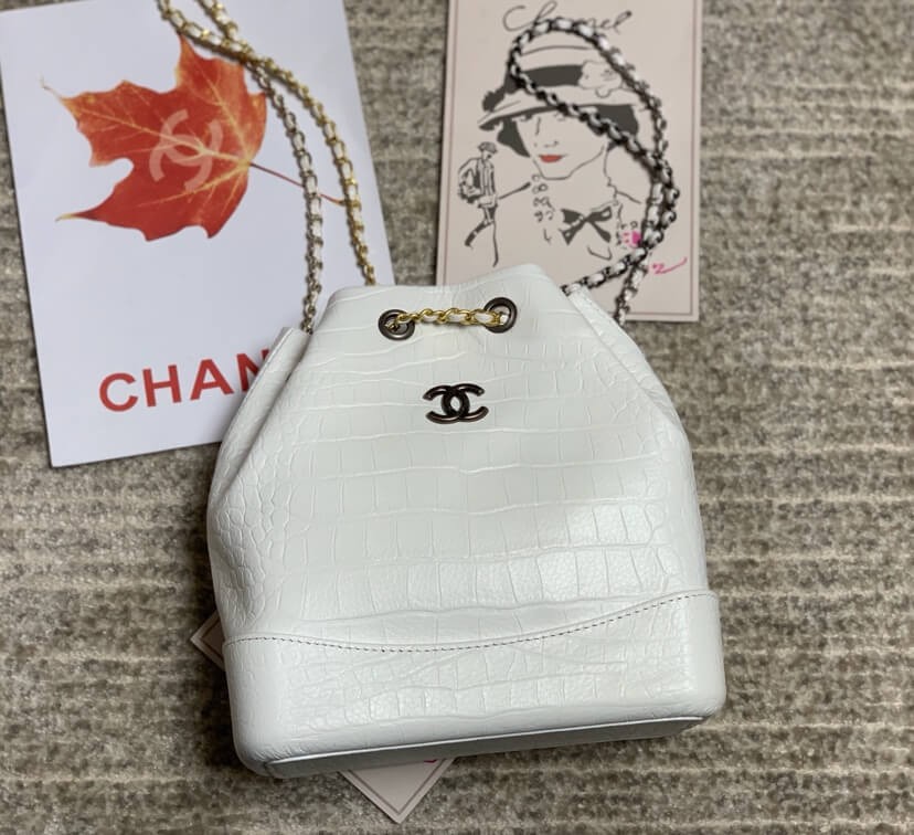Chanel Crocodile Leather Backpack A94485