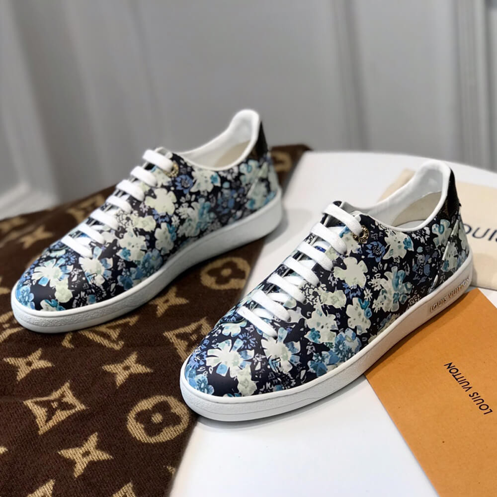 Louis Vuitton Leather Printed Frontrow Sneaker 1A5N7W