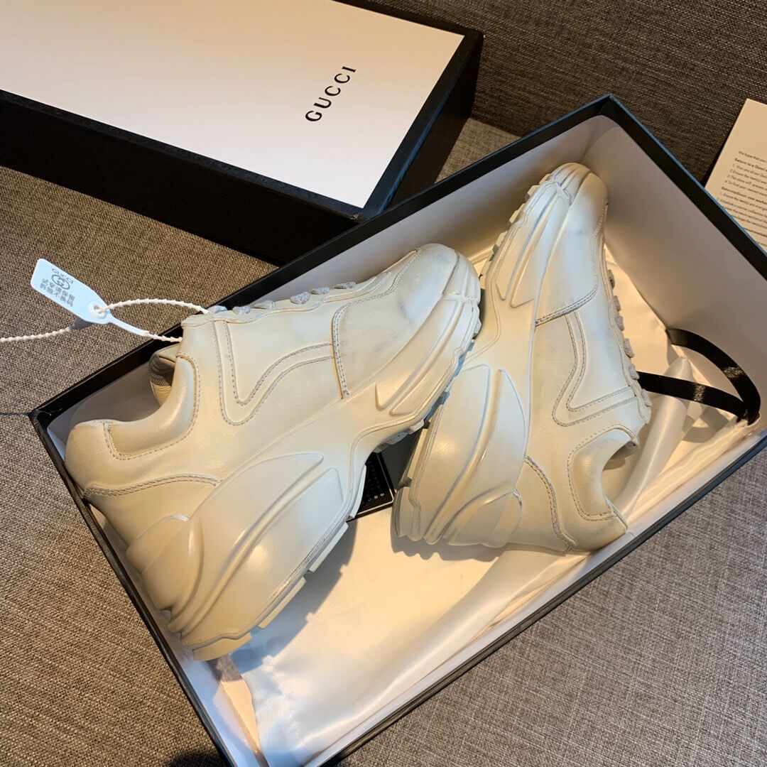 Gucci Rhyton Dirt Leather Sneaker 550046