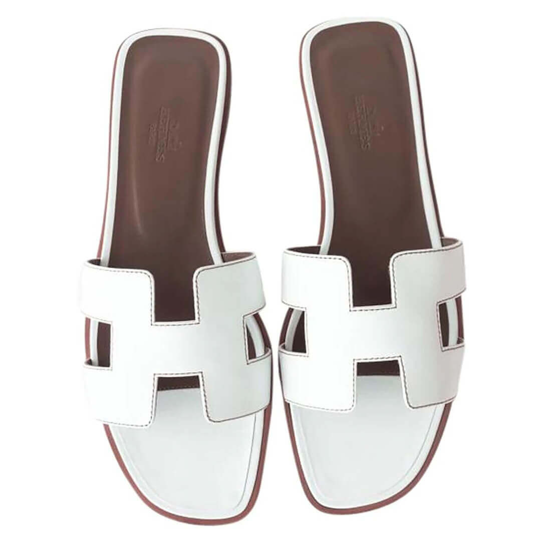 Hermes Oran Sandal in Box Calfskin H02105