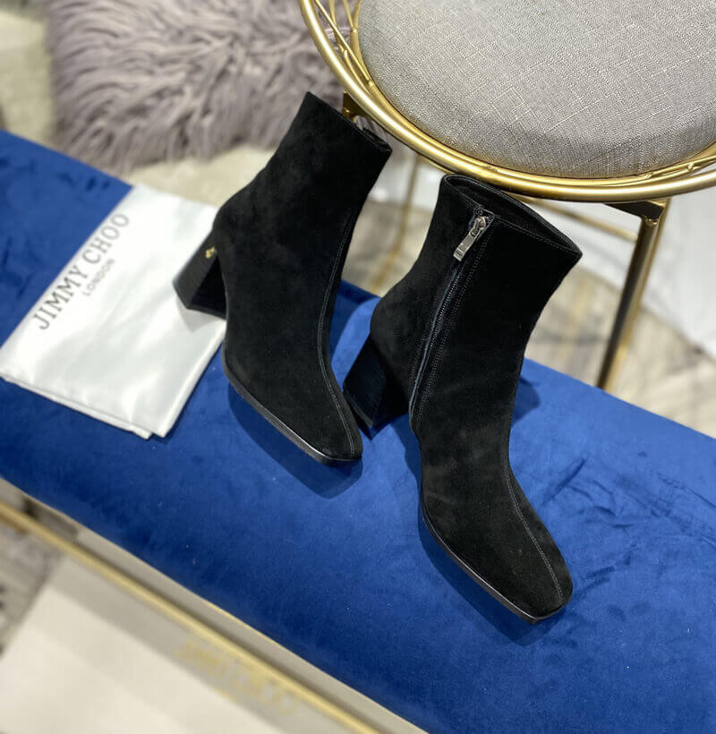 Jimmy Choo Bryelle 85 Suede Ankle Boots J173