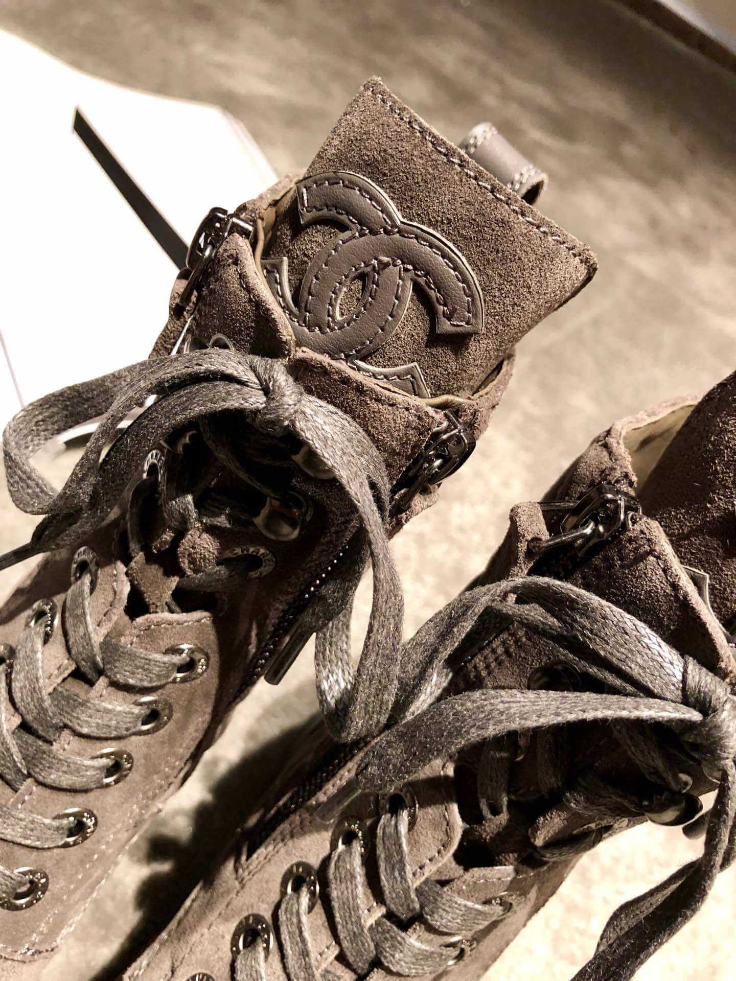 Chanel Frye Harness Boot C1120A