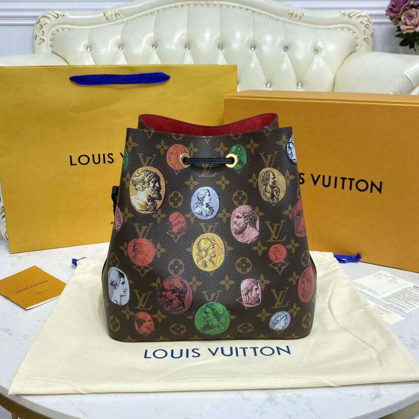 Louis Vuitton Monogram Cameo Printed Neonoe MM M45956