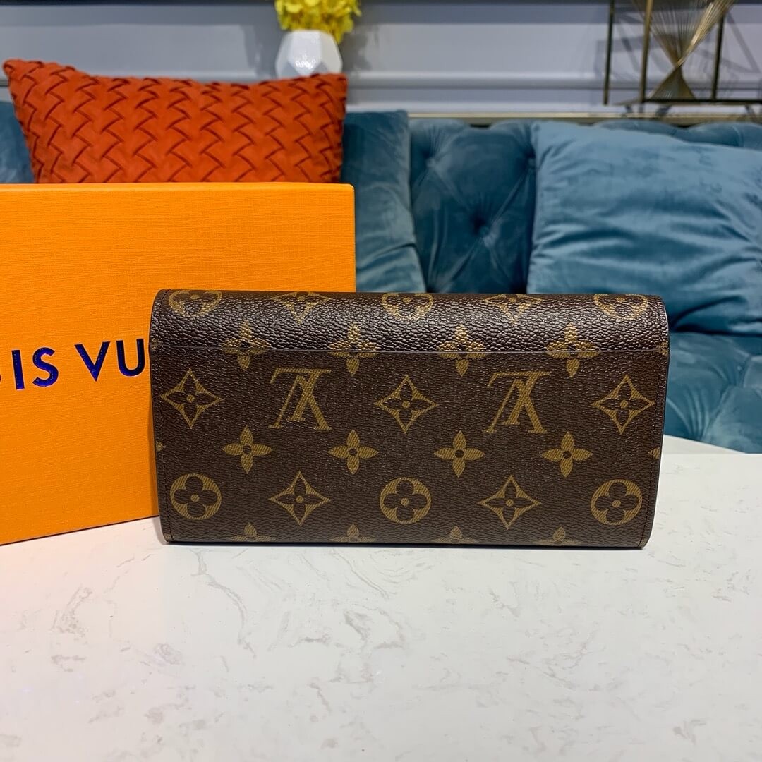 Louis Vuitton Monogram Cavas Sarah Wallet M62236
