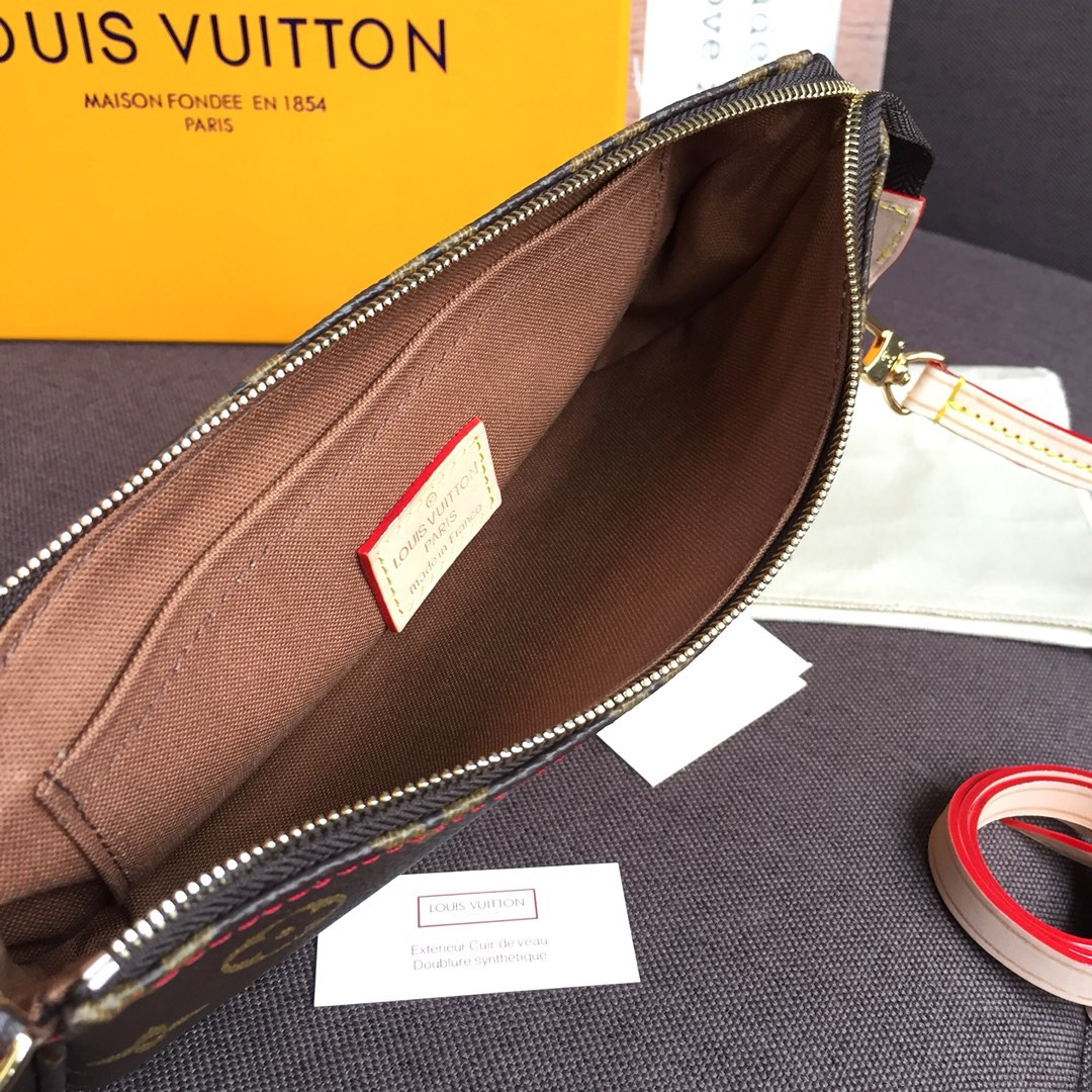 Louis Vuitton Monogram Cherry Pochette Accessoires M95008