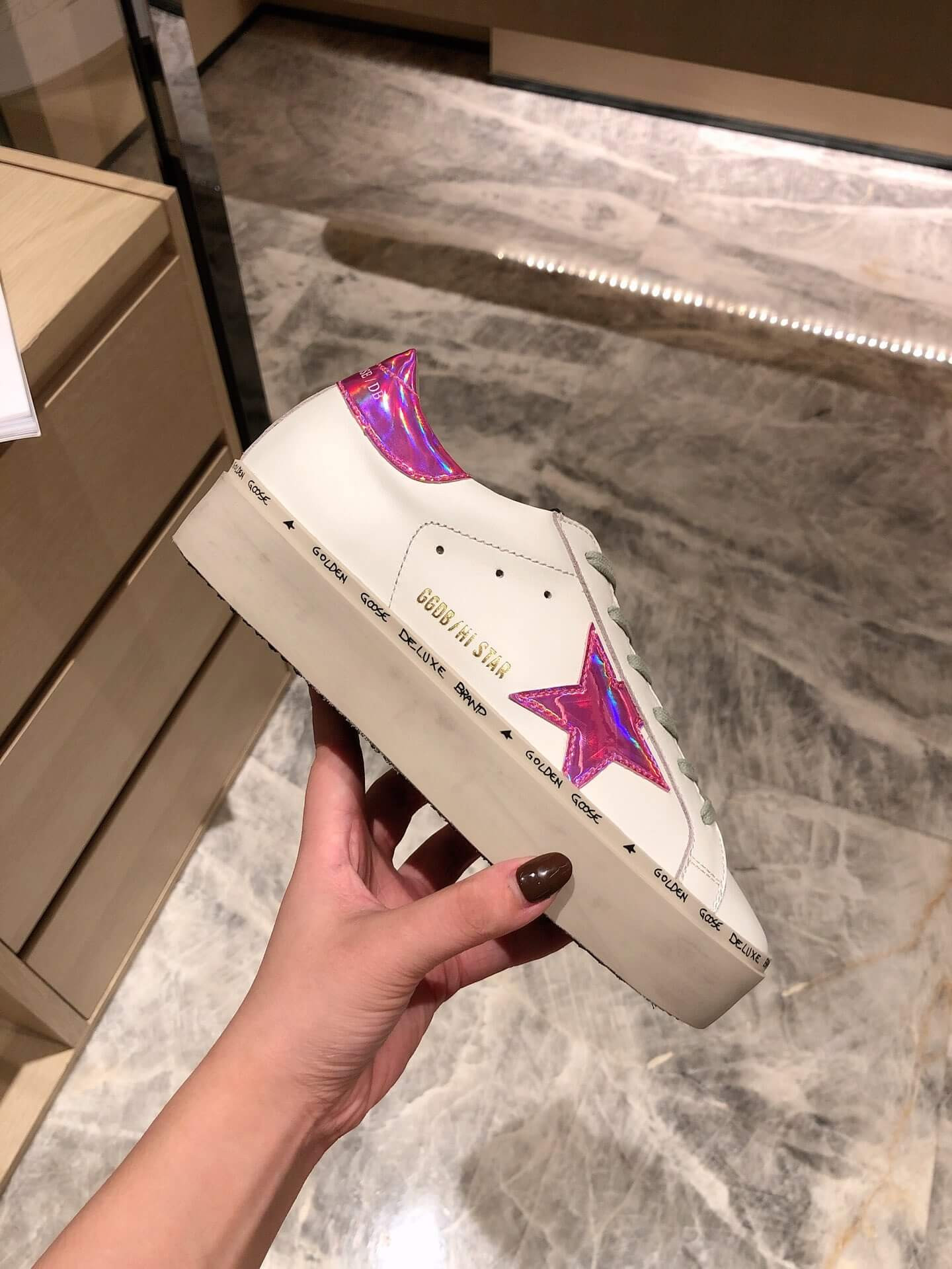 Golden Goose Hi Star Sneakers G36945-6