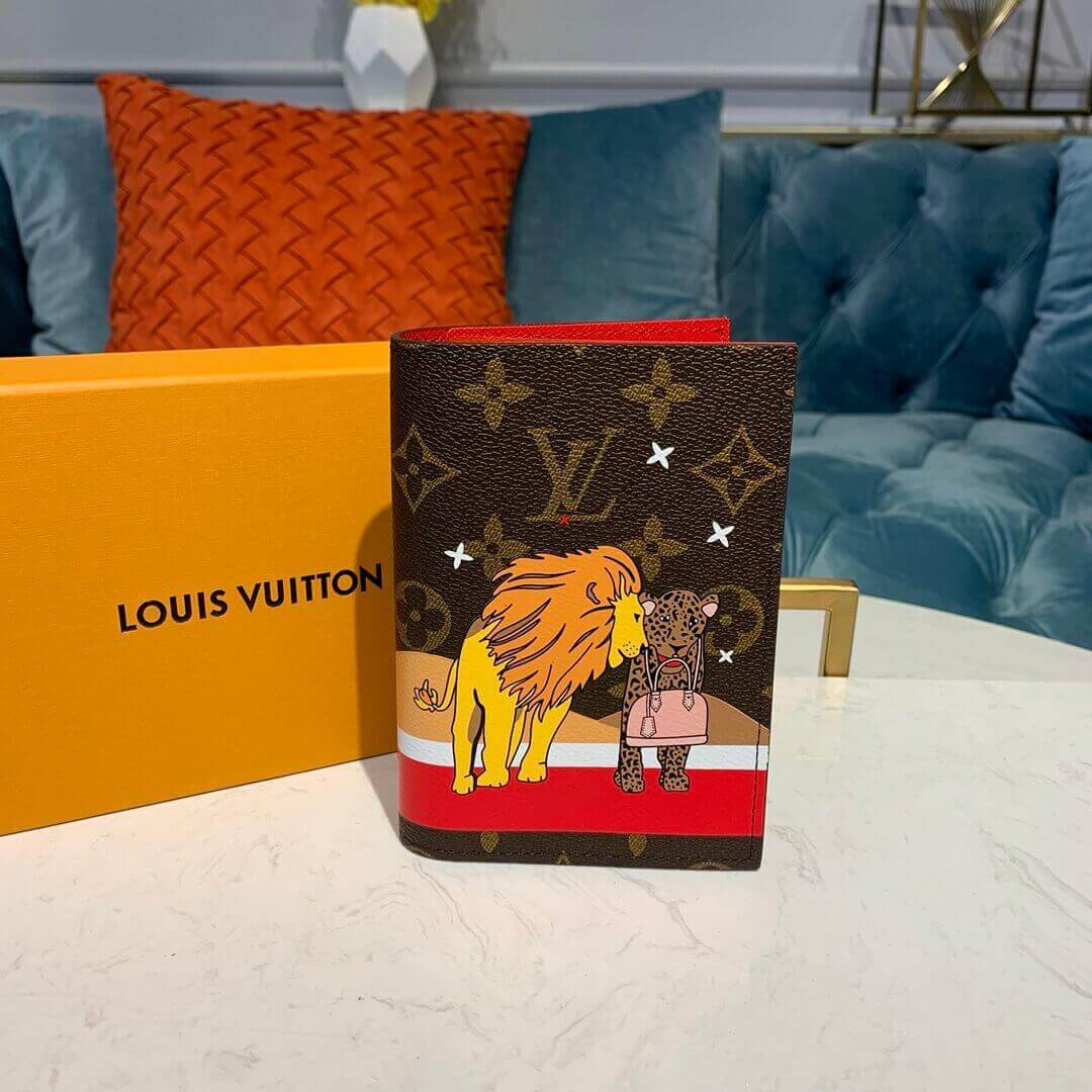 Louis Vuitton Monogram Canvas Passport Cover M63486