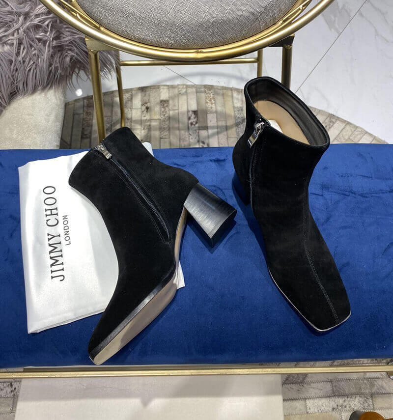 Jimmy Choo Bryelle 85 Suede Ankle Boots J173