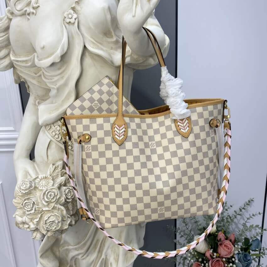 Louis Vuitton Damier Azur Neverfull MM N50047