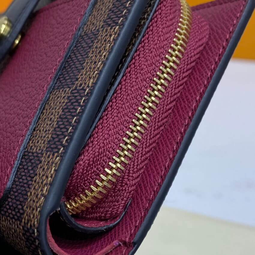 Louis Vuitton Damier Ebene Juliette Wallet N60381