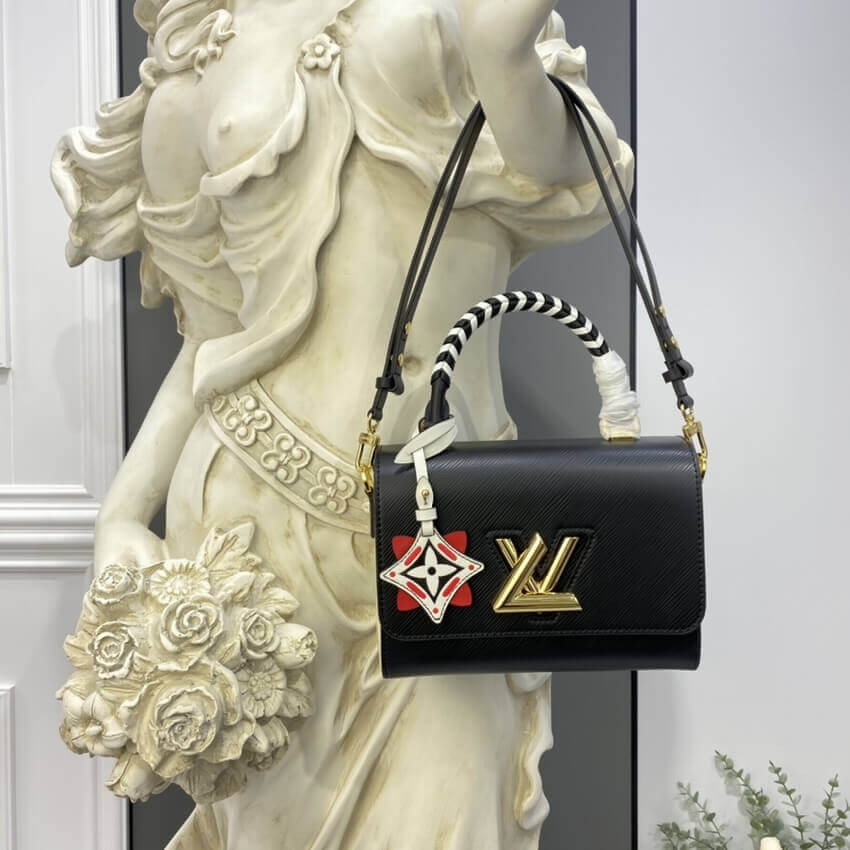 Louis Vuitton Epi Leather Crafty Twist MM M56780 Black