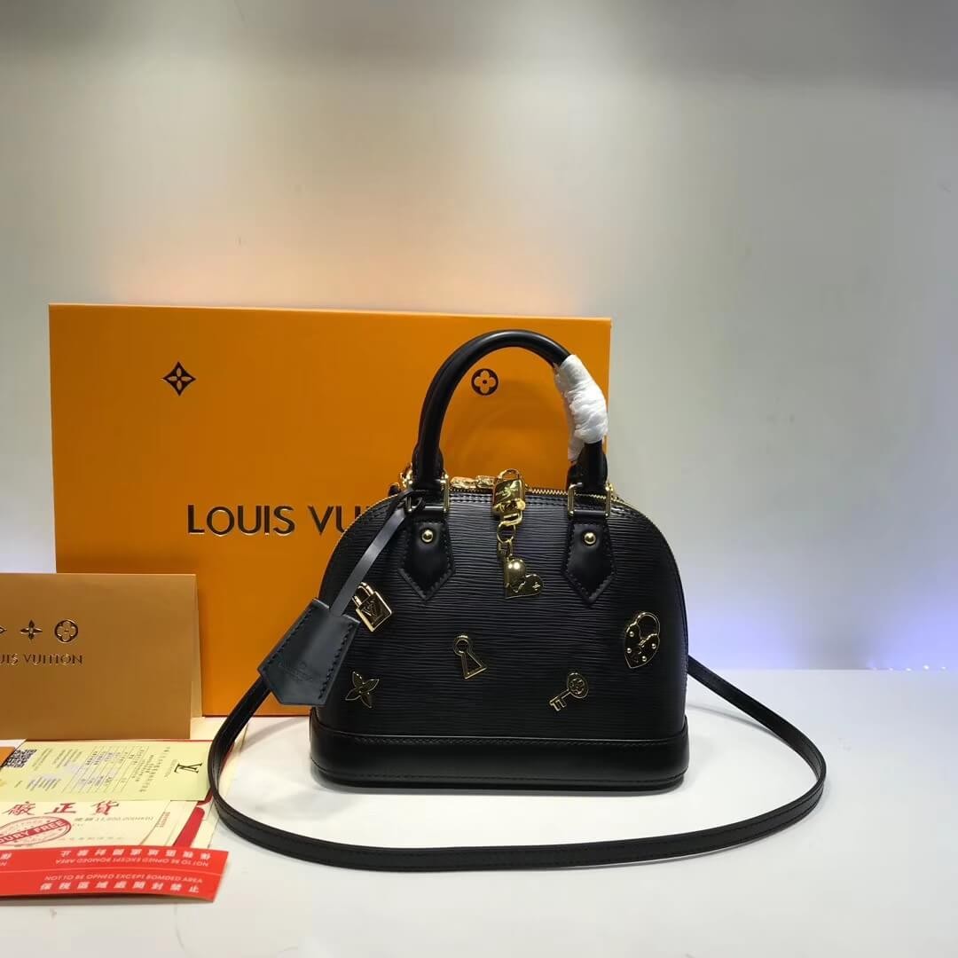 Louis Vuitton Epi Leather Alma BB M52884 M52885