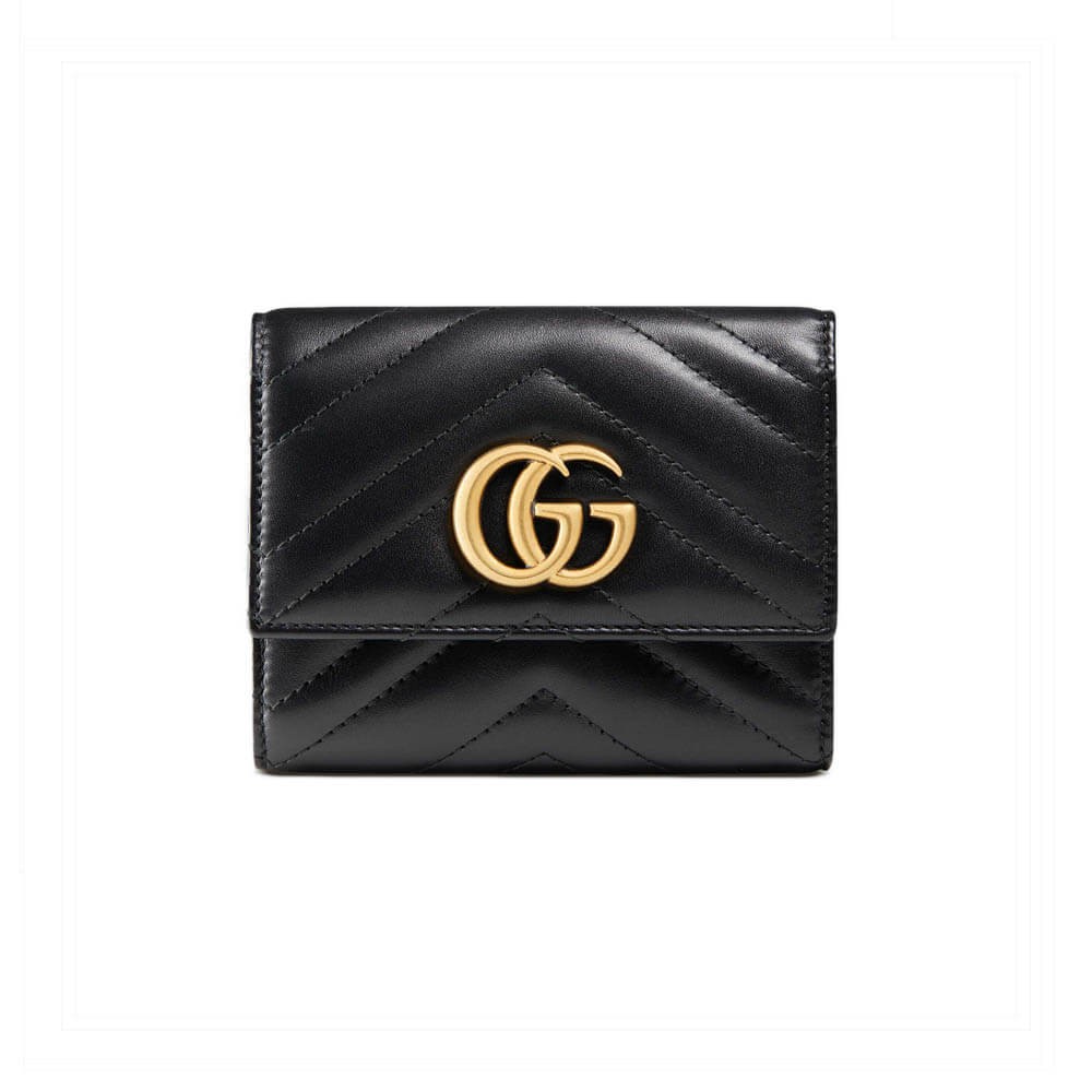 Gucci GG Marmont Matelassé Wallet 474802