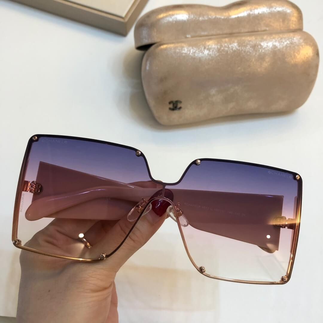 Chanel Rectangle Sunglass 4813