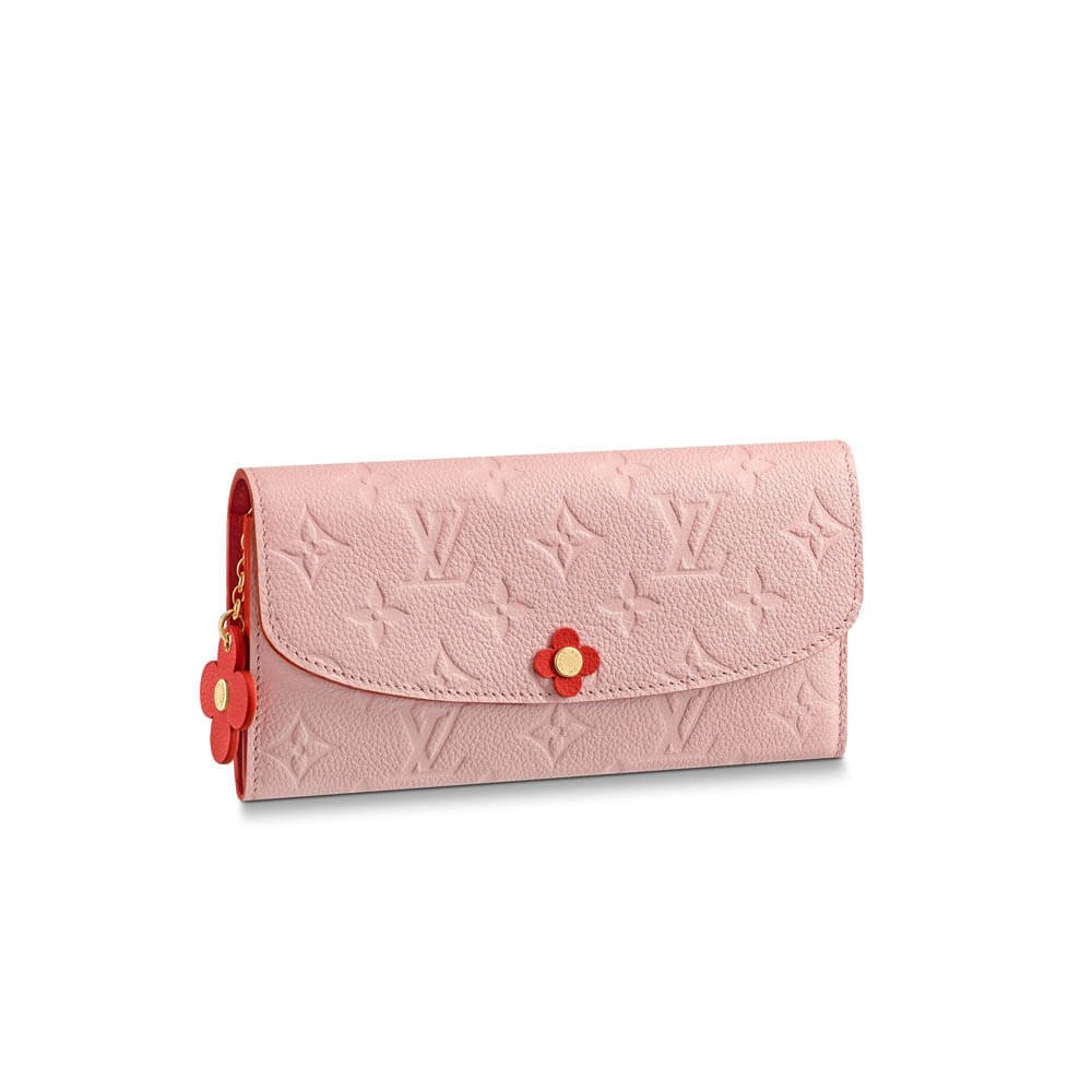 Louis Vuitton Monogram Empreinte Emilie Wallet M64162