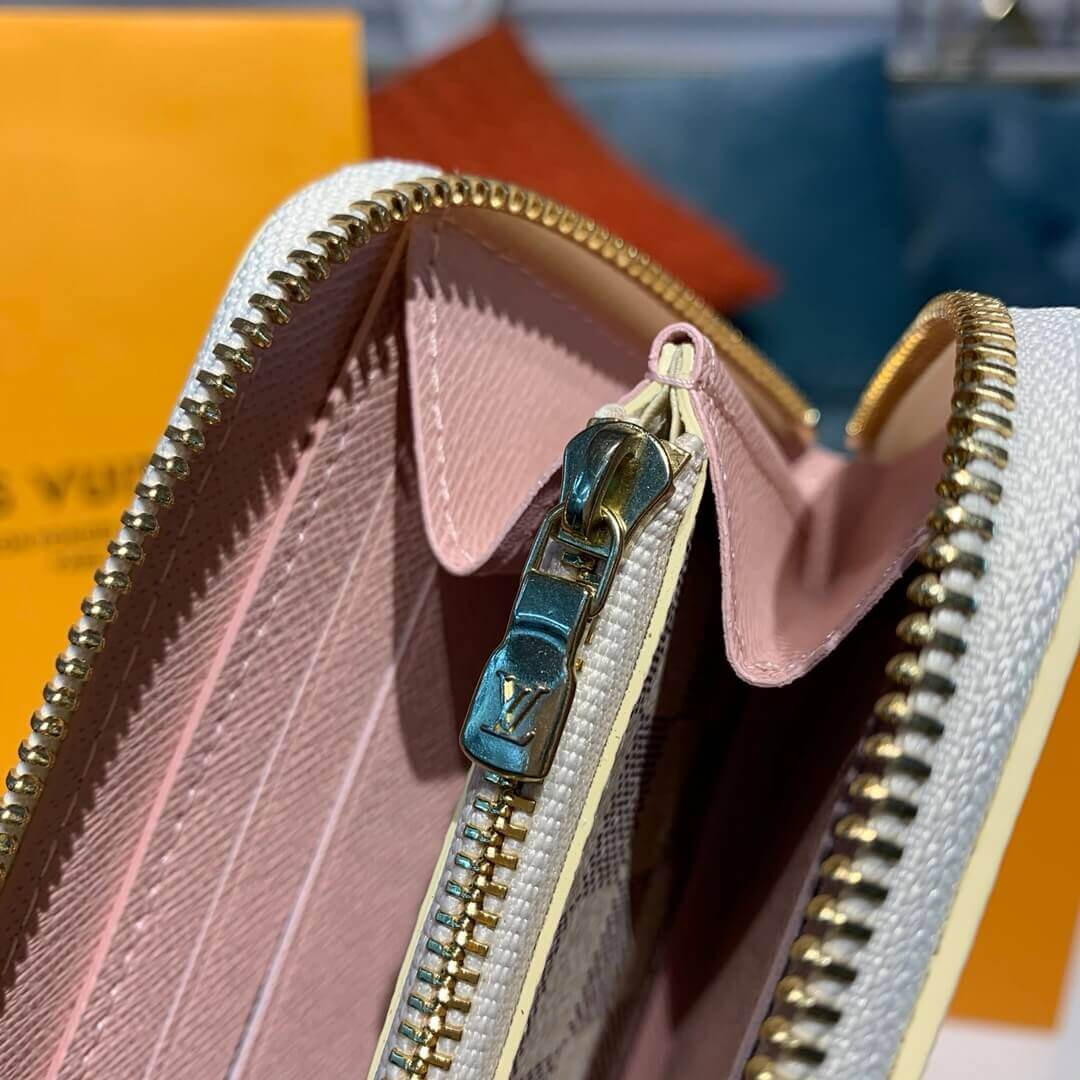 Louis Vuitton Damier Azur Clemence Wallet N61210 N61264