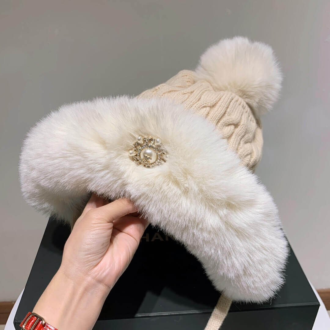 Chanel Wool Beanie D018