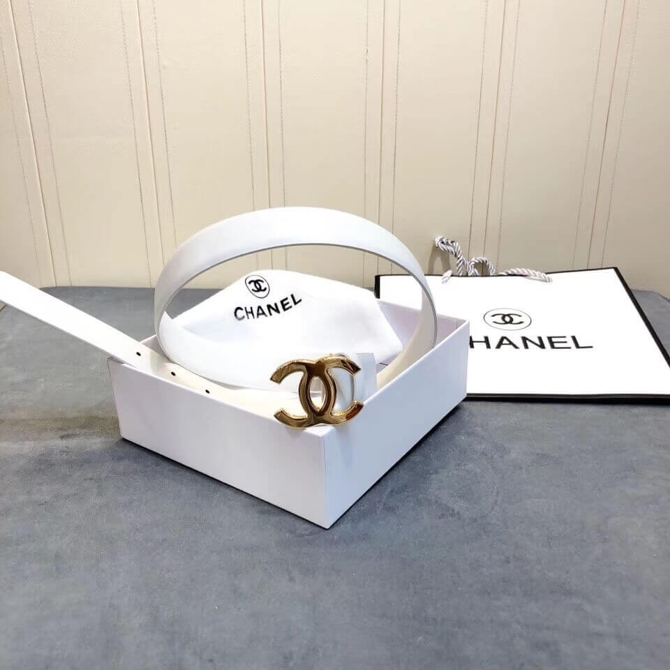Chanel Classic Belt In Calfskin 30 mm