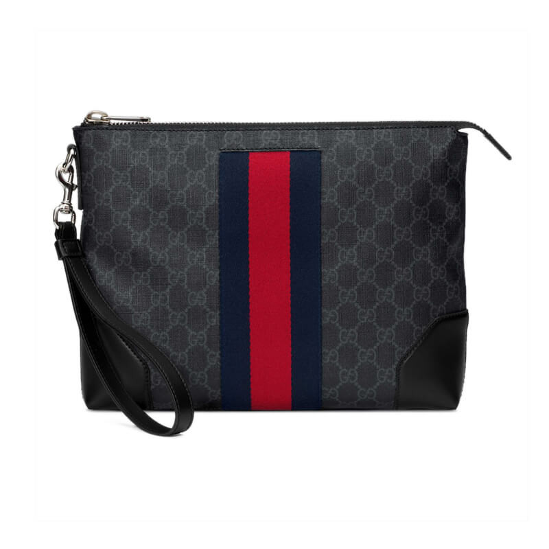Gucci GG Black Clutch 523603