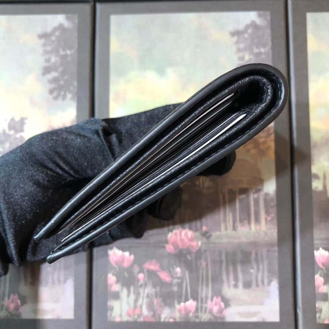 Gucci Leather Folding Wallet 473916