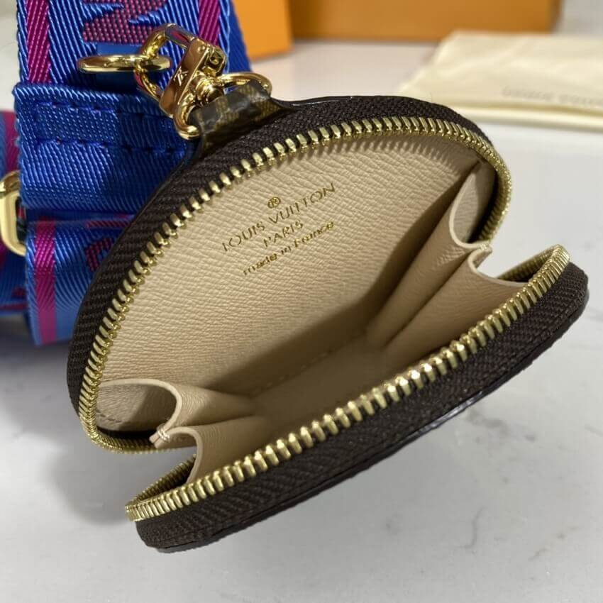 Louis Vuitton Pochette Bandouliere Multi Strap J02487 Blue&Red