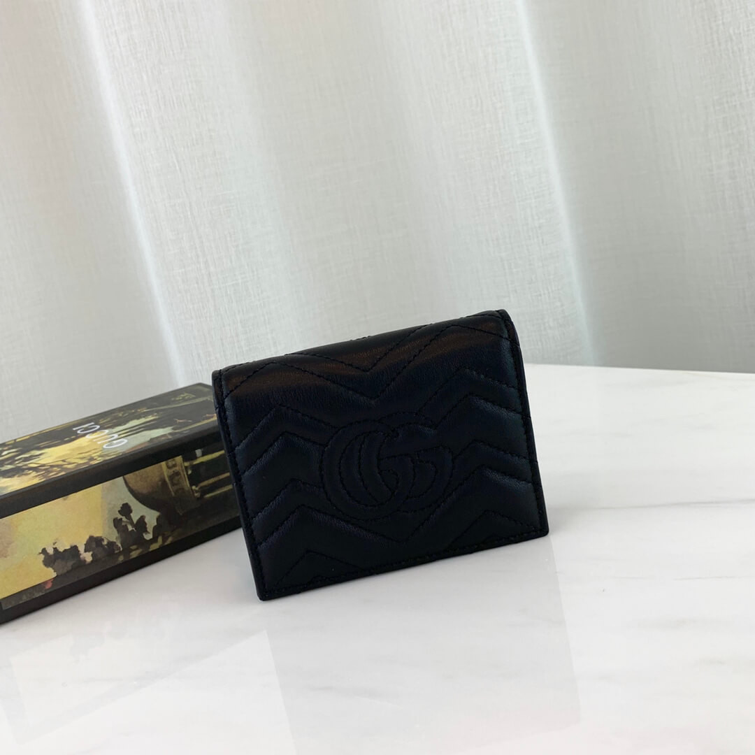 Gucci GG Marmont Card Case Wallet 466492
