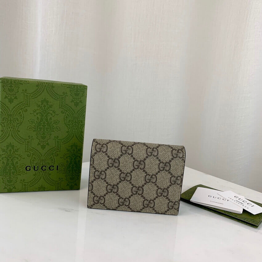 Gucci GG Marmont Card Case Wallet 658610