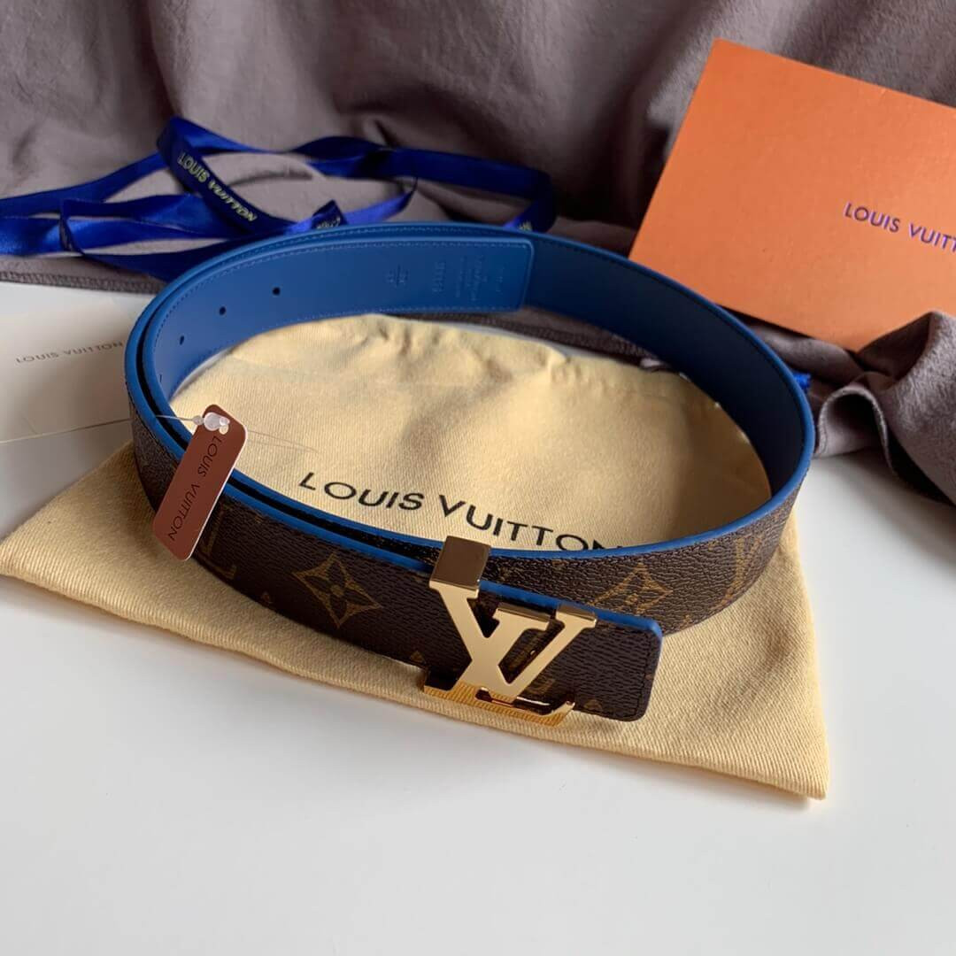 LV Escale LV Initiales 30mm Reversible Belt M0255W
