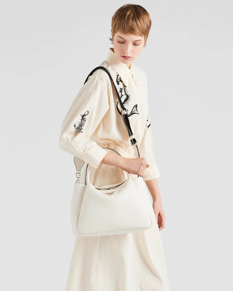 Prada Large Leather Handbag 1BC170