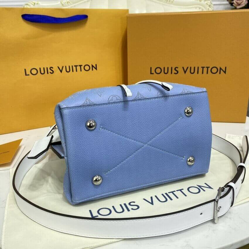 Louis Vuitton Muria Bag Gradient Blue Mahina Leather M57853