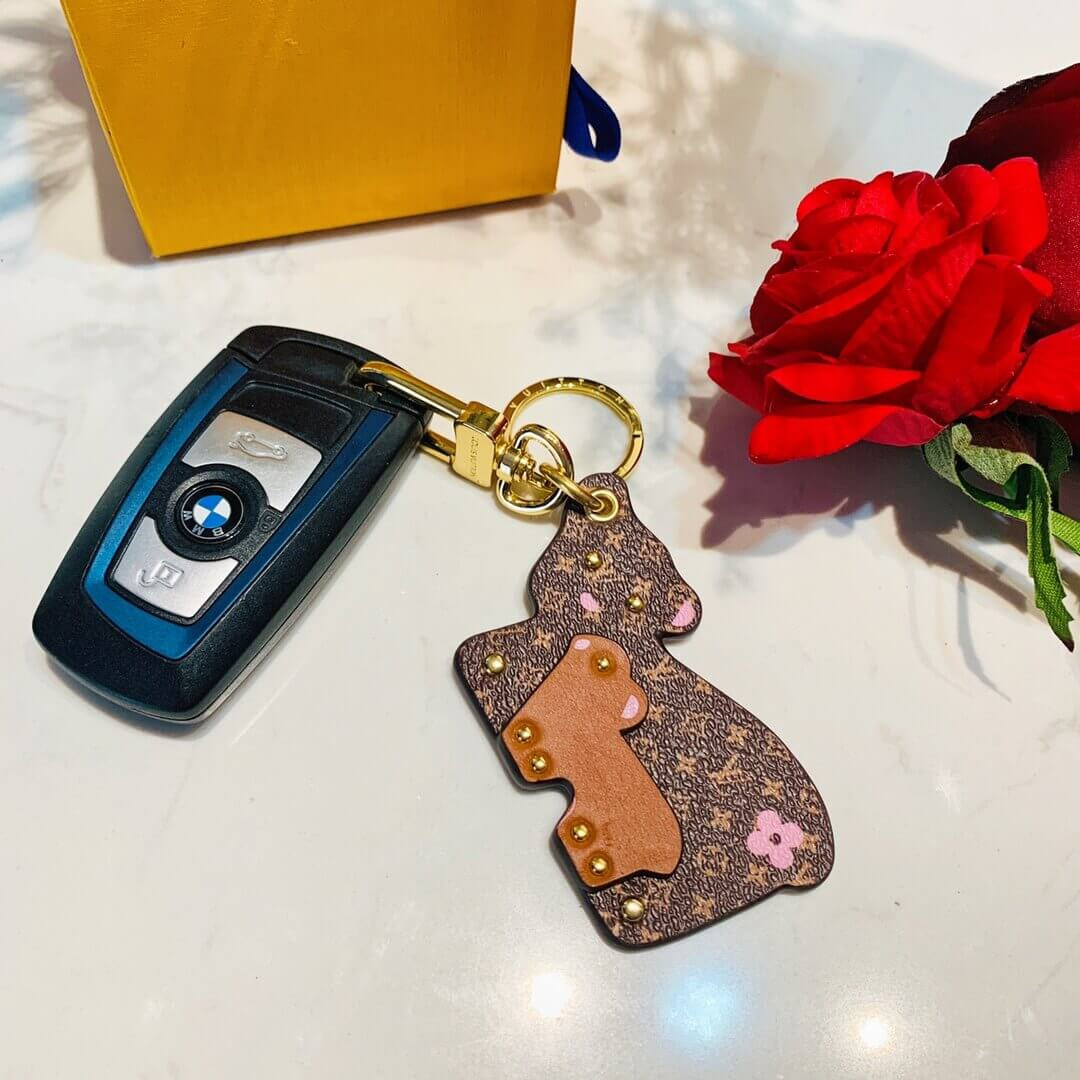 Louis Vuitton Mummy And Baby Bear Bag Charm And Key Holder M69558