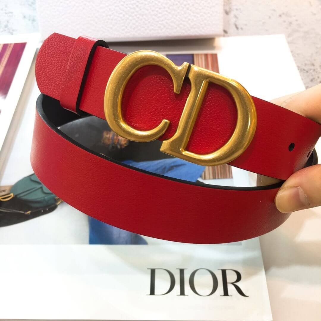 Christian Dior Saddle 3.0cm Belt B0042