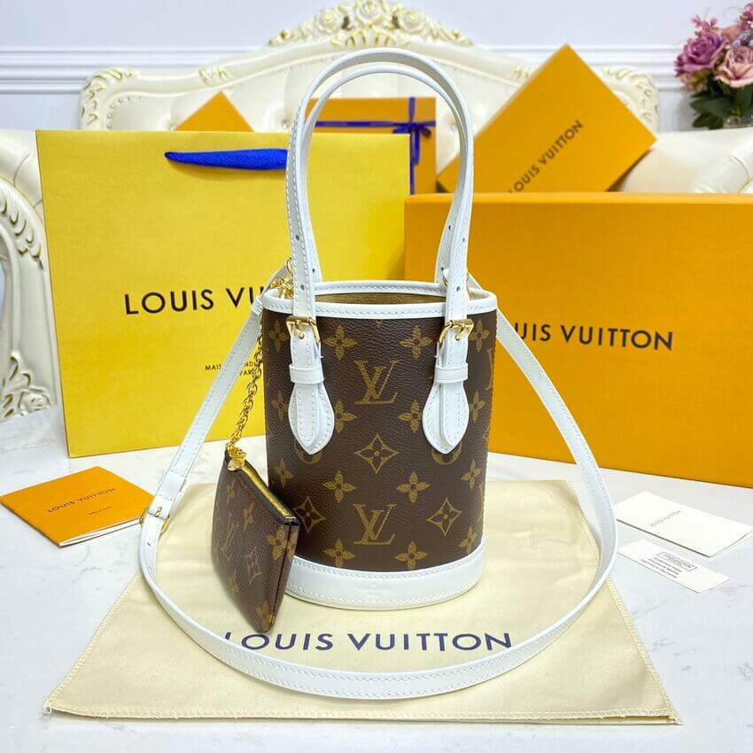 Louis Vuitton Monogram Nano Bucket Bag M81489