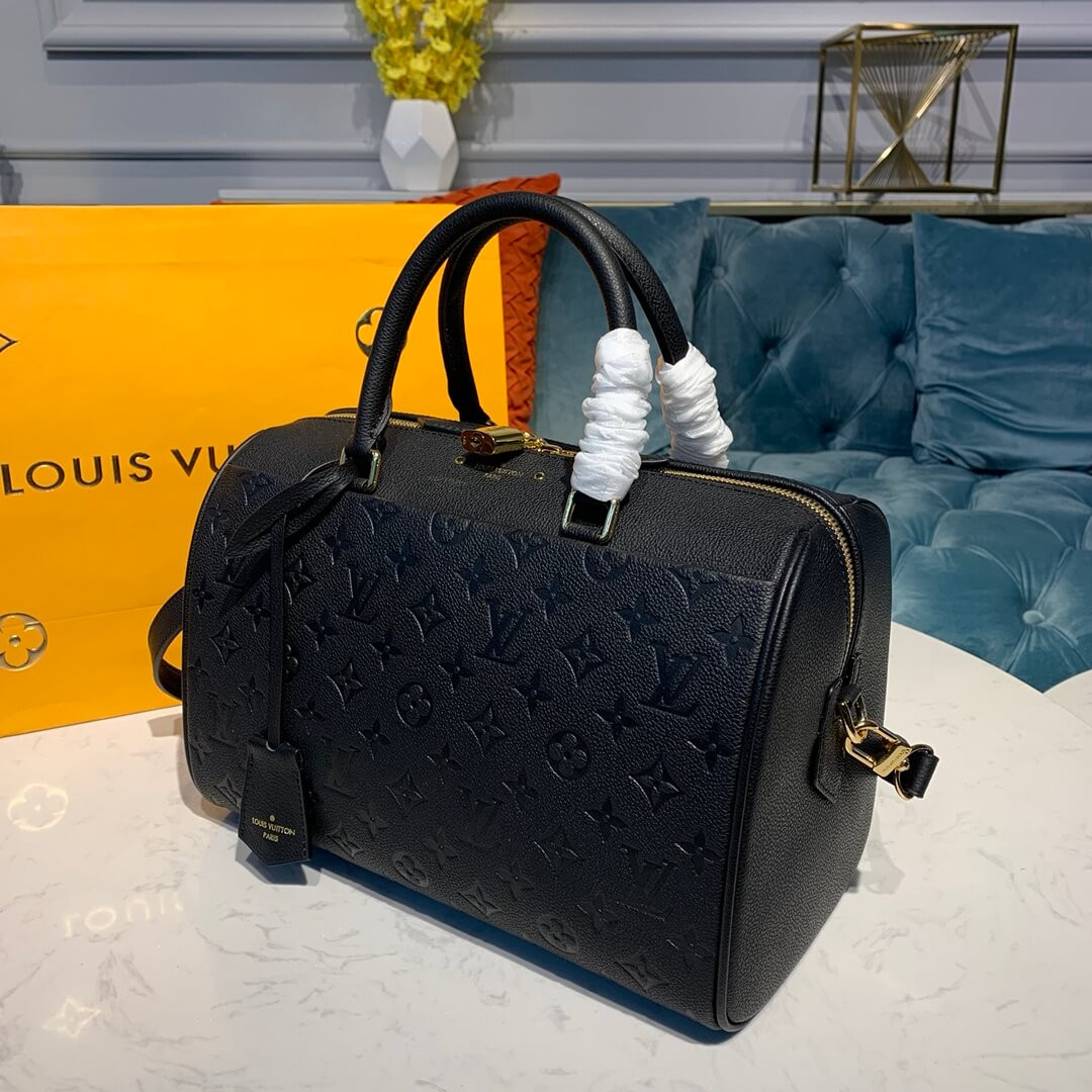 Louis Vuitto Monogram Empreinte Speedy Bandouliere 30 M43503