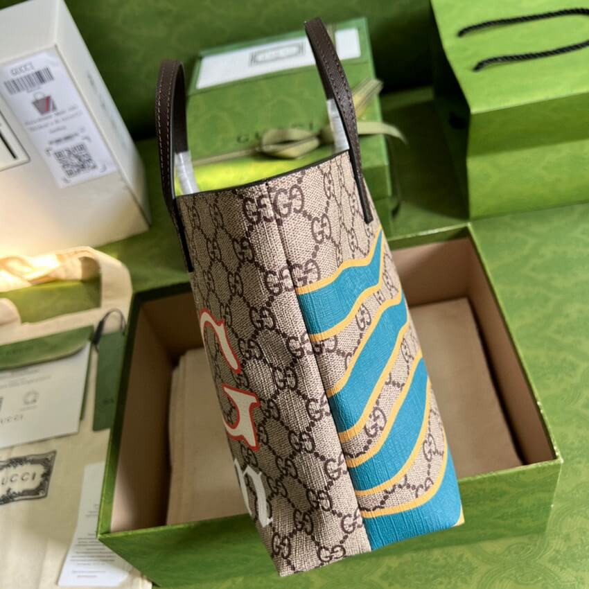 Gucci Geometric Motifs Ophidia Tote 410812