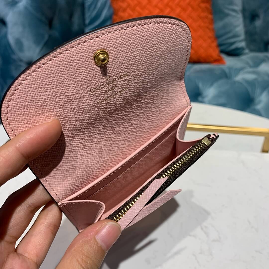 Louis Vuitton Damier Ebene Canvas Rosalie Coin Purse N64423