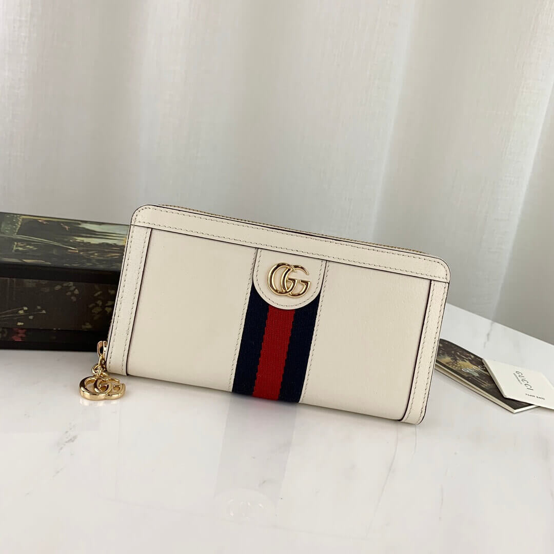 Gucci Ophidia Zip Around Wallet 523154