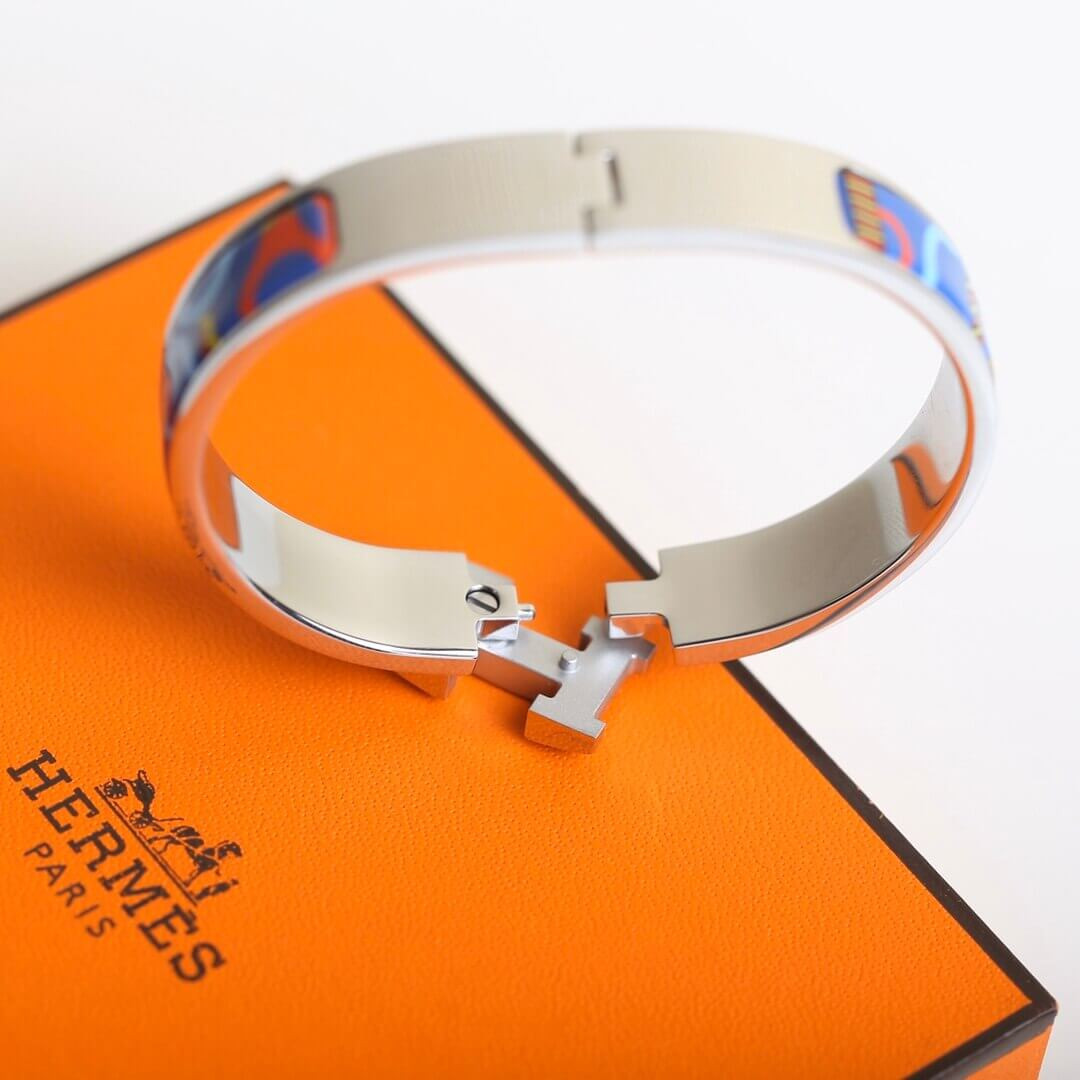 Hermes Clic H Panoplie Equestre Bracelet H709