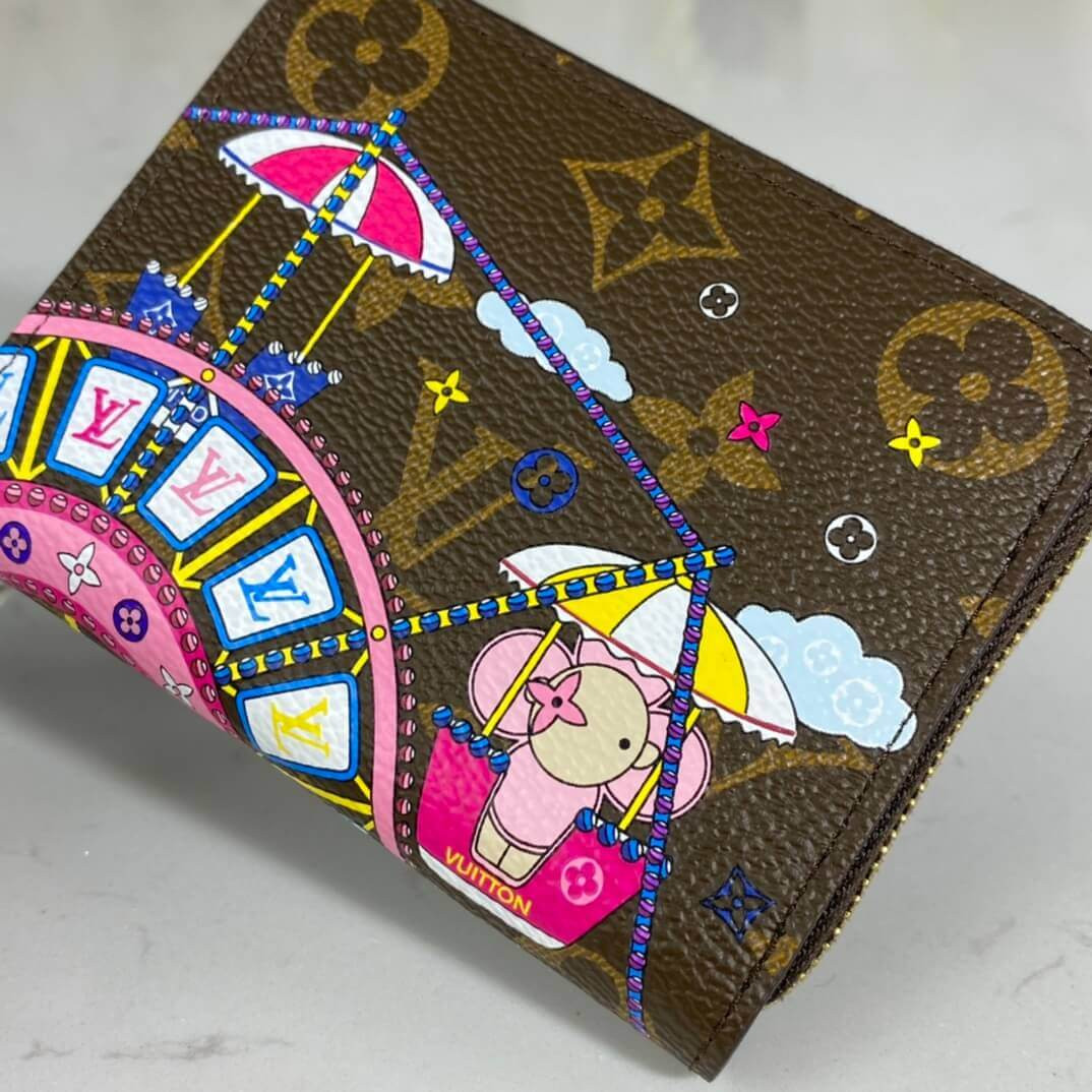 Louis Vuitton Christmas Animation 2020 Zippy Coin Purse M69745