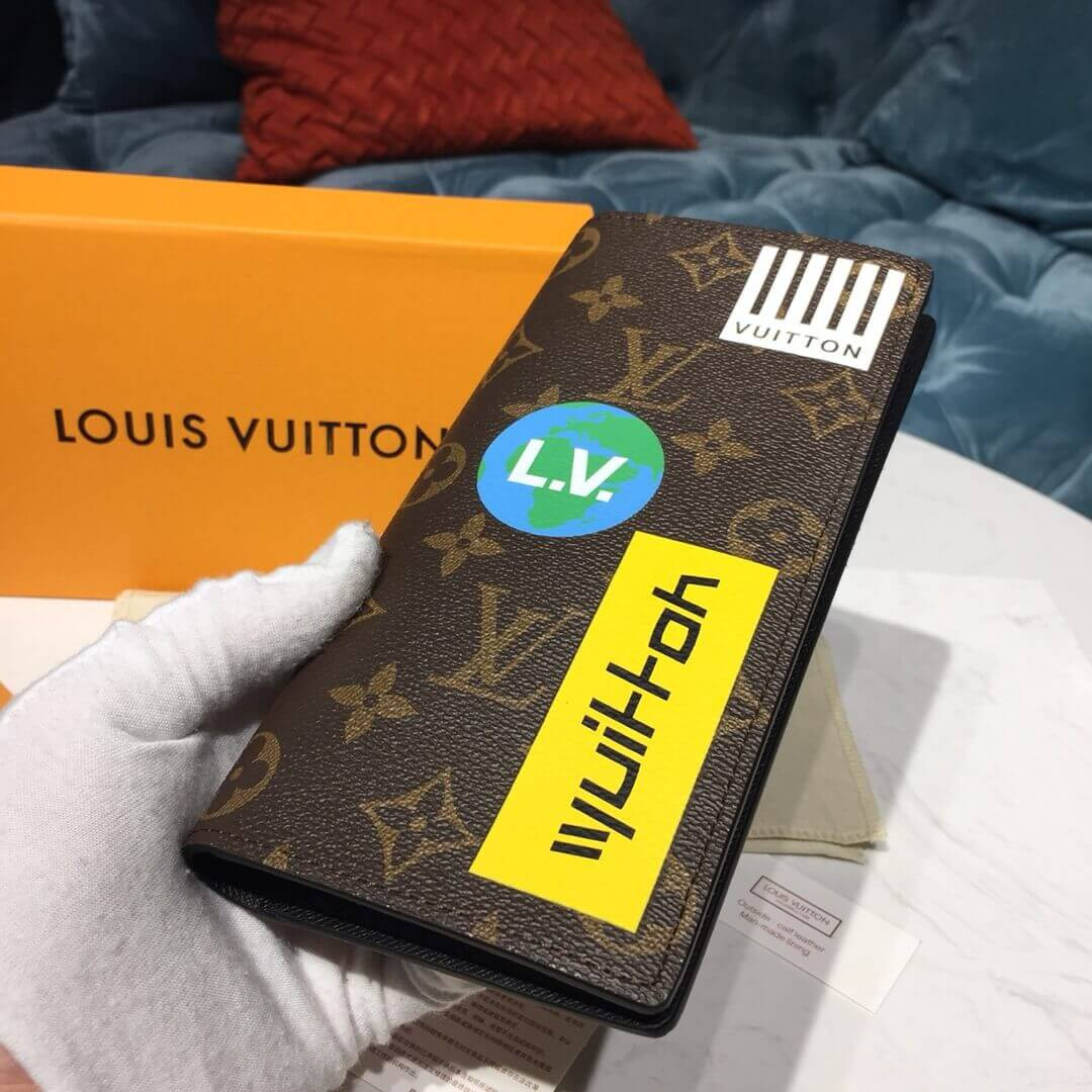 Louis Vuitton Brazza Wallet M67822 M67823